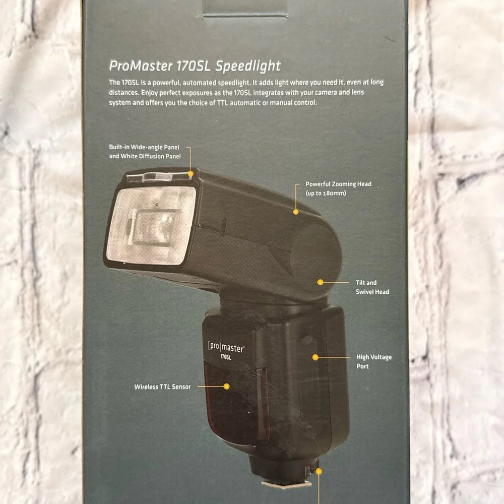 ProMaster TTL Speedlight 170SL - Picture 3 of 8